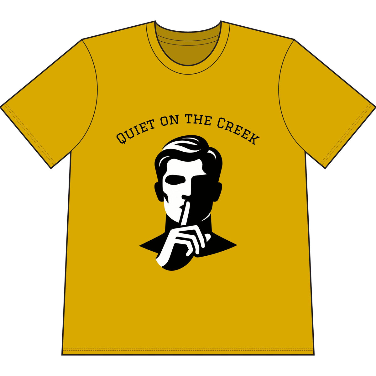 Quiet on the Creek Graphic T‑Shirt